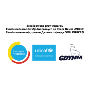 UNICEF wspiera gdyńskich uczniów ЮНІСЕФ підтримує учнів гдині