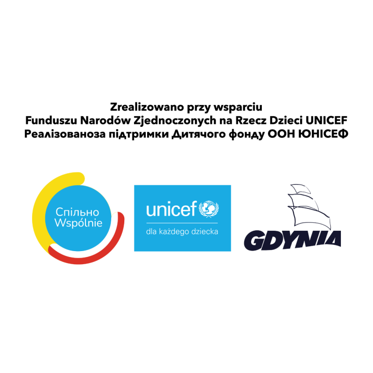 UNICEF wspiera gdyńskich uczniów – ЮНІСЕФ підтримує учнів гдині